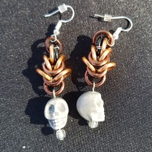 Halloween Chainmaile Skulls